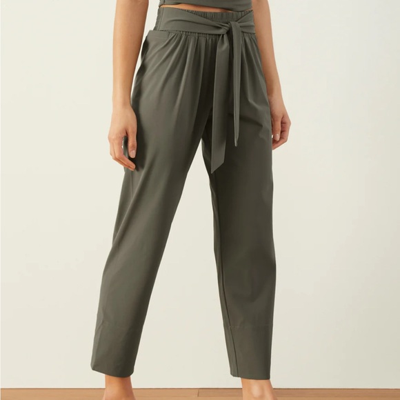 Brown Aday Easy Day Pant. - Picture 2 of 3